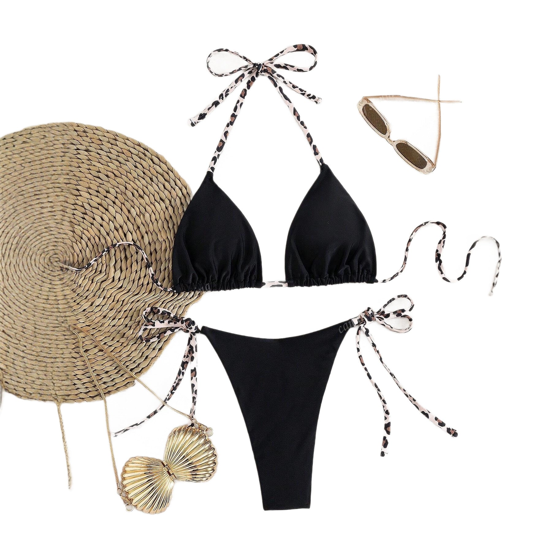 Bikini No Sleeve Sexy Two-Piece Women's Swimwear
