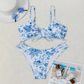 Tie Bikini Swimsuit Beach Two-Piece for Women