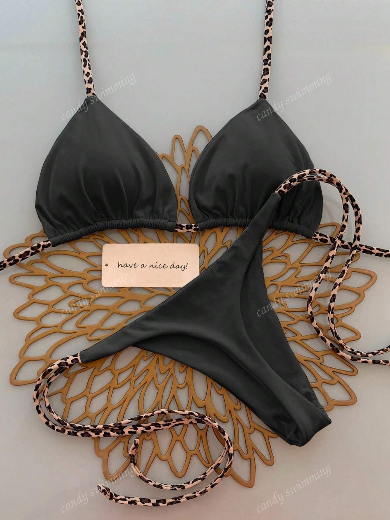 Bikini No Sleeve Sexy Two-Piece Women's Swimwear