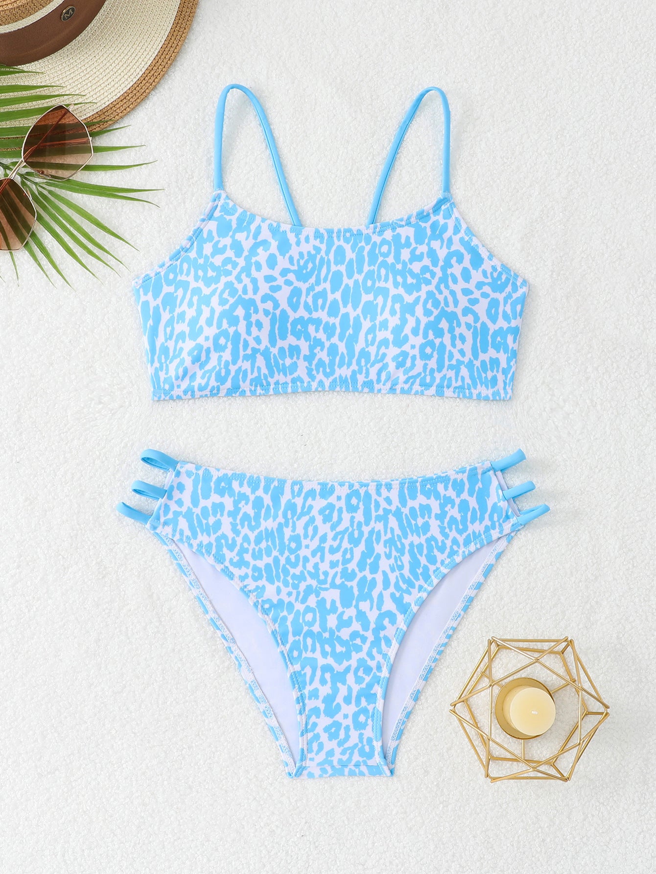 Sexy Two-Piece Separated Bikini Swimsuit for Women