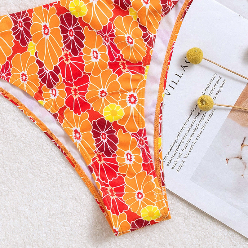 Printed Push-up Bikini Swimwear for Women